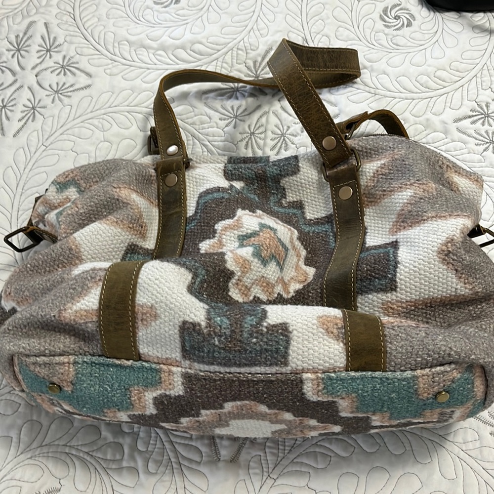 Myra Bag Rustic Patterned Travel Bag